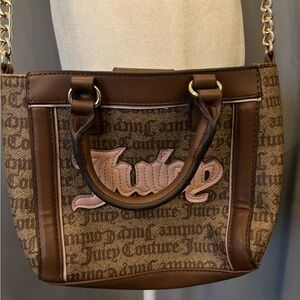 Juicy Couture Paparazzi mini tote bag in Chestnut